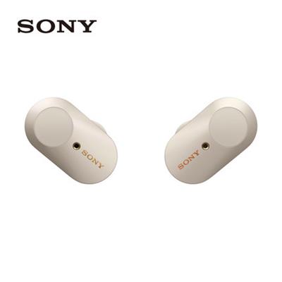 Sony索尼 WF-1000XM3 真无线蓝牙主动降噪耳机 铂金银