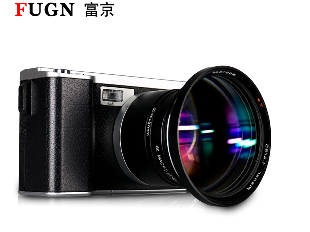富京（FUGN）D500数码相机4.0大屏幕相机