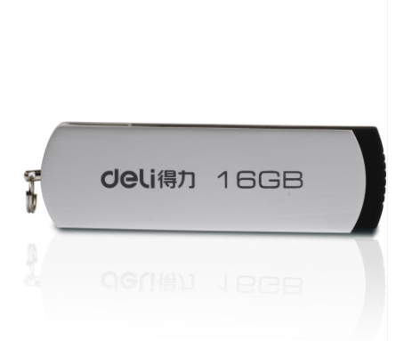 得力3720U盘16G高速存储USB2.0