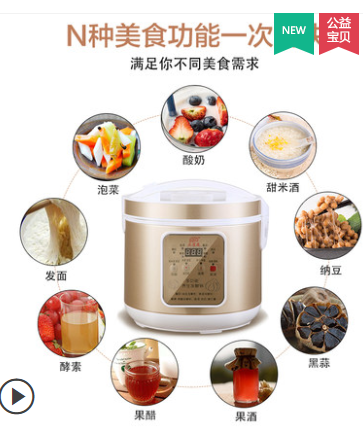 安质康酸奶机家用小型全自动6L