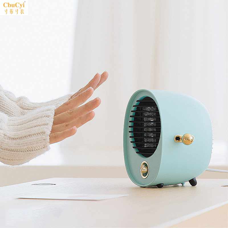 迷你暖风机小型宿舍桌面电取暖器家用卧室速热静音节能省电热风扇