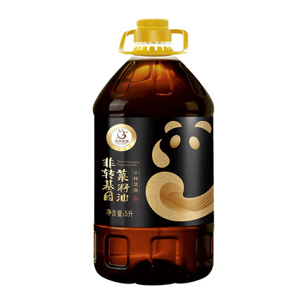 天府菜油非转基因小榨菜籽油  四星5L