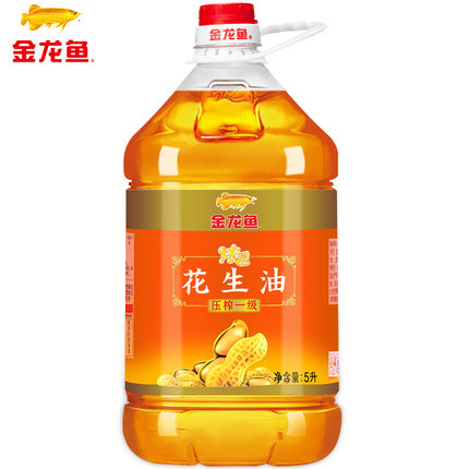 金龙鱼浓香花生油5L