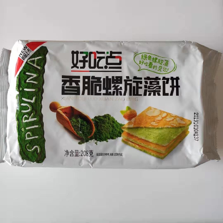 208g达利园好吃点香脆螺旋藻饼