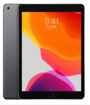 Apple/苹果 iPad 2019新款 10.2英寸平板电脑 WFAN+128G  深空灰色