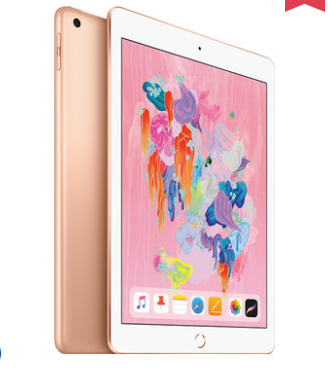 Apple/苹果 Ipad 2018新款9.7英寸平板电脑WLAN + 32G  金色