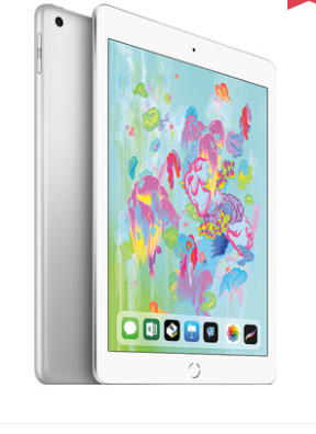 Apple/苹果 Ipad 2018新款9.7英寸平板电脑WLAN + 32G  银色