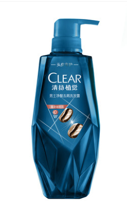 清扬植觉男士净透去屑洗发露 380ML