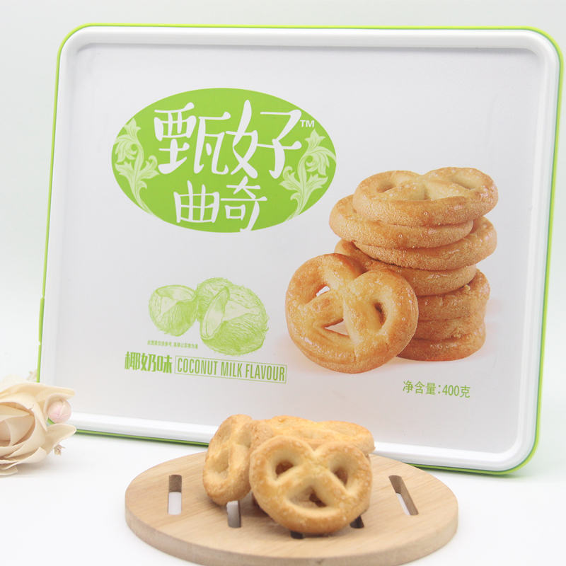 208g达利园好吃点甄好曲奇椰奶味