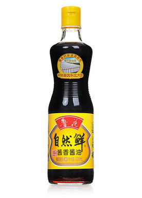 鲁花自然鲜酱香酱油500ml