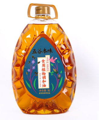 君星坊五谷本味玉米亚麻油5L