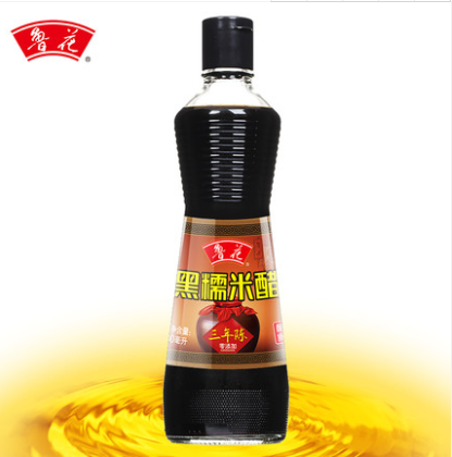 鲁花三年陈黑糯米醋500ml