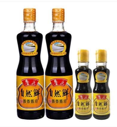 鲁花自然鲜酱香酱油800mL