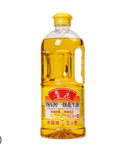 鲁花压榨一级花生油 1L