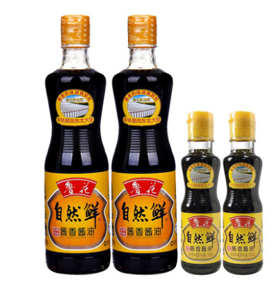 鲁花黑豆酱油500ml