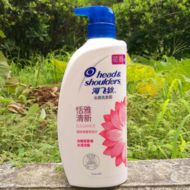 海飞丝恬雅清新去屑洗发露750ml