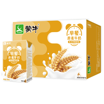 蒙牛 早餐奶麦香味250ml×16盒 礼盒装