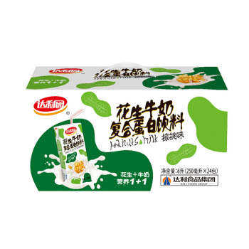 达利园花生牛奶复合蛋白饮料 原味250ml*24