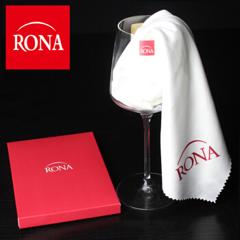 洛娜 捷克RONA水晶杯布擦杯子