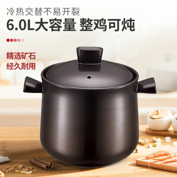 苏泊尔进口矿石陶瓷煲	TB60A1