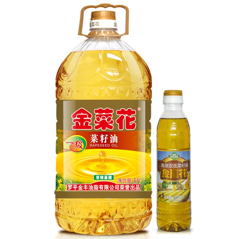 金菜花云南罗平一级菜籽油	5L
