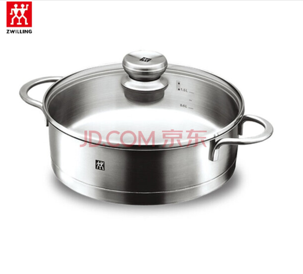 双立人ZW-C34 TWIN Living 24cm 双耳煎炒锅  运输型包装 24cm