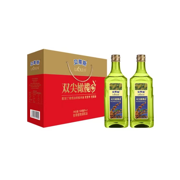 贝蒂斯橄榄稻米油508ml双支礼盒