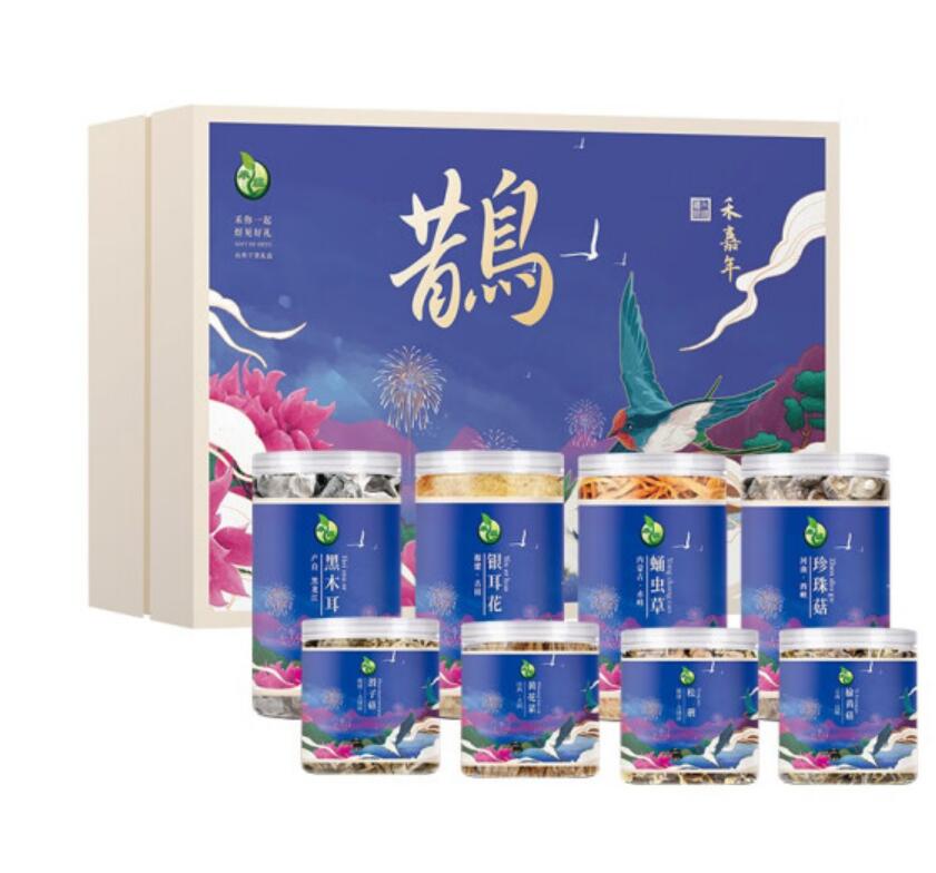 禾煜禾嘉年*鹊-干货礼盒390g